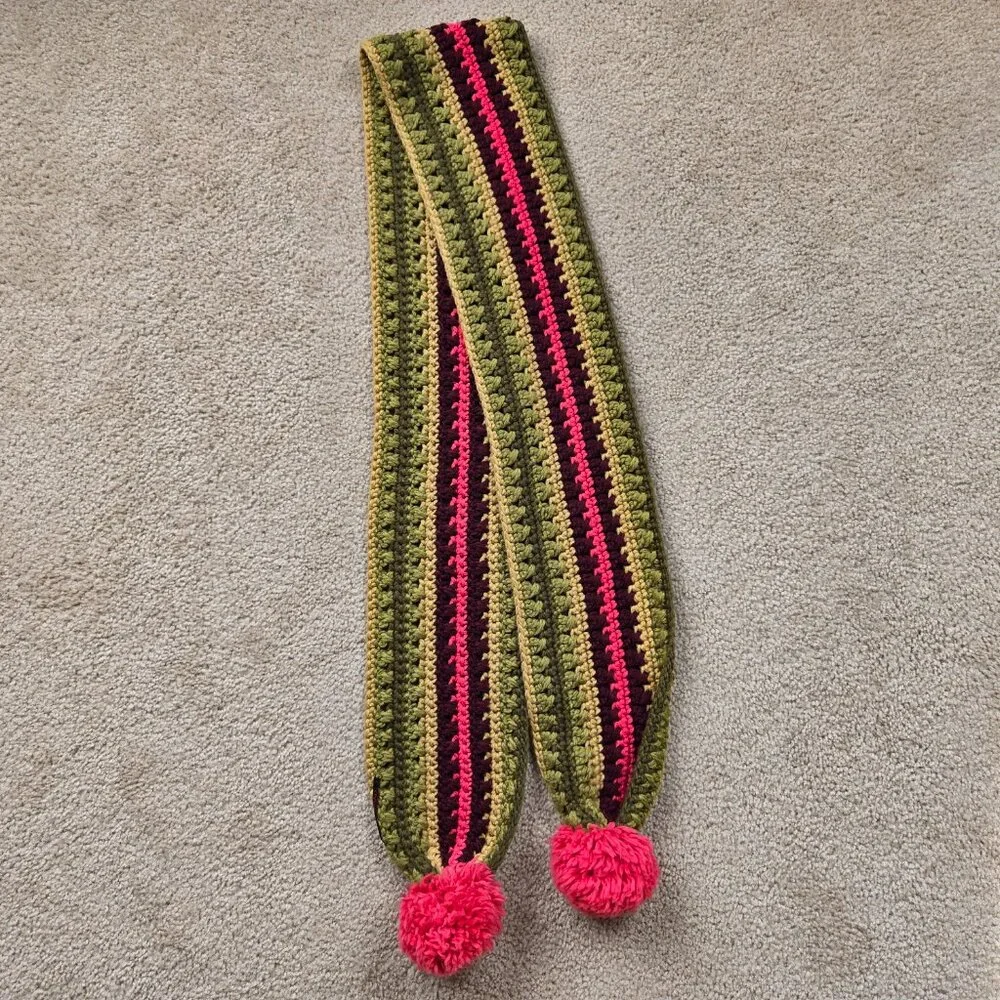 Lucky Cactus Scarf Crochet
